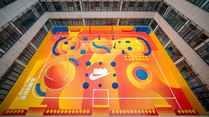 Lego and Nike add modular sports playground to Shanghai primary school