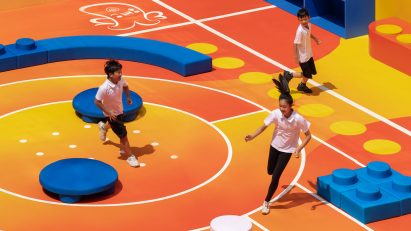 Lego and Nike playground in Shanghai