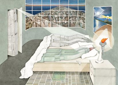 Flagrant Delit by Madelon Vriesendorp of OMA
