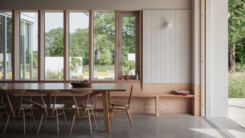 Hearth House Surrey dining area