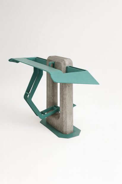 Brutalist bike lock