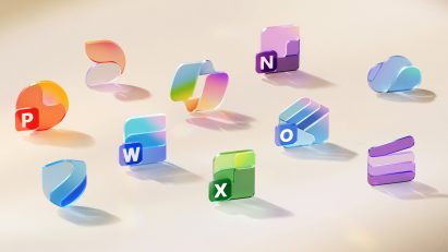 Microsoft Office suite application redesign