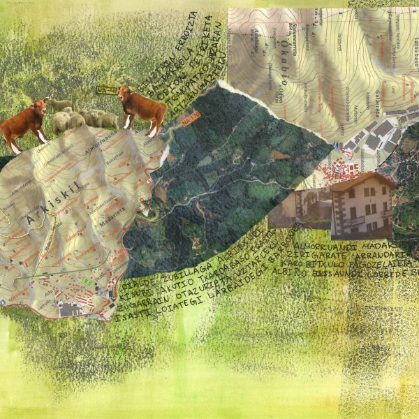 The course takes place in Brooklyn, USA. Above: Ecology of the Commons by student Chloe Kellner
