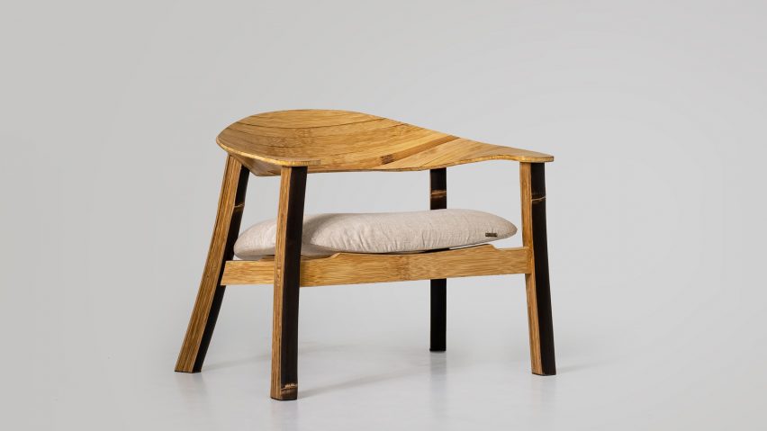 New Moon chair by Elora Hardy for Bamboo Pure
