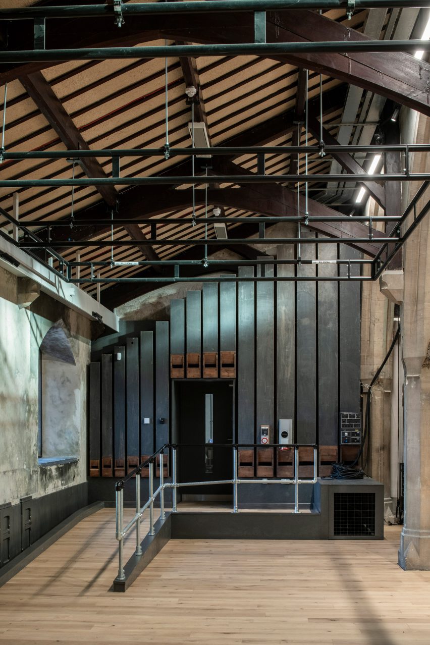 Ramp and acoustic panels
