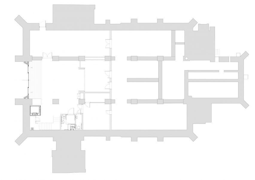 Nyth undercroft level drawings