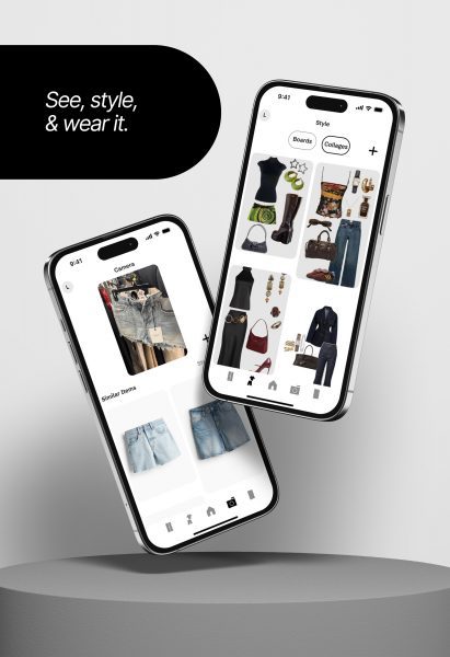 an image of smartphones advertising an app