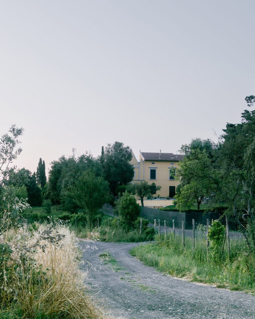 Countryside surrounding Pailunga converted chapel by Atelier Vago