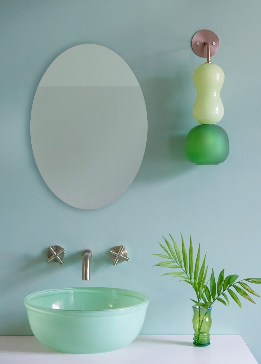 Pastello bathroom lighting by Curiousa