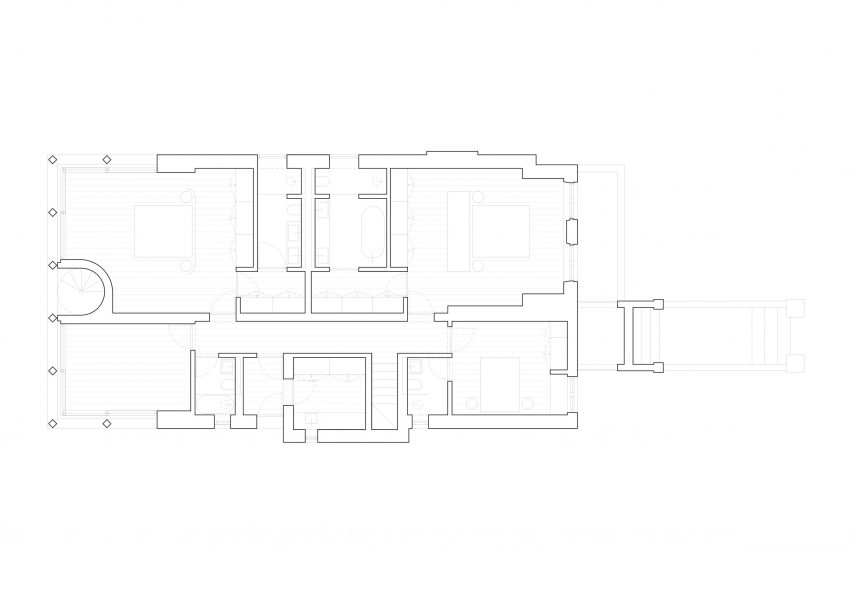 Plan of Maresfield Gardens by Pinzauer