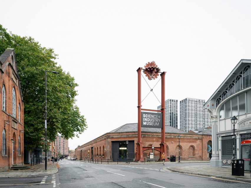 Power Hall gallery by Carmody Groarke at the Science and Industry Museum in Manchester