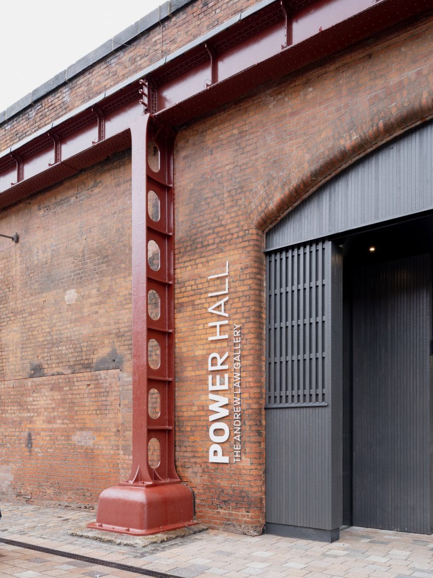 Power Hall gallery by Carmody Groarke at the Science and Industry Museum in Manchester