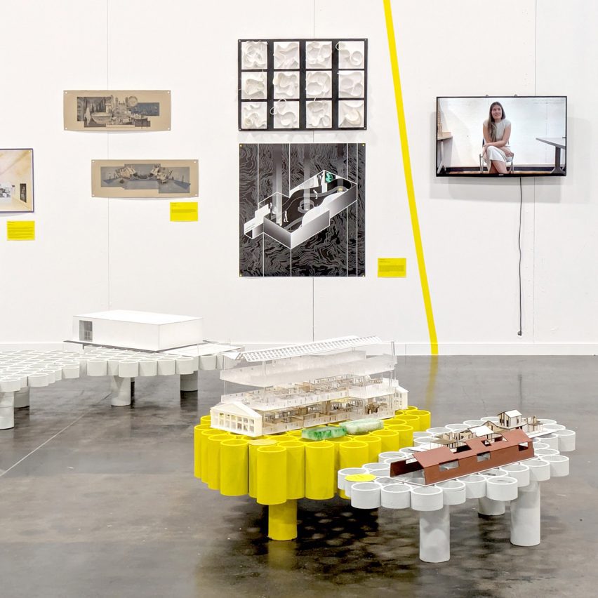 a photograph of a design exhibition