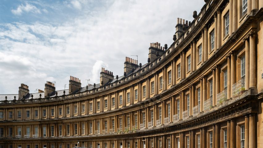 Royal Crescent in Bath
