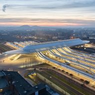 Gare de Mons by Santiago Calatrava