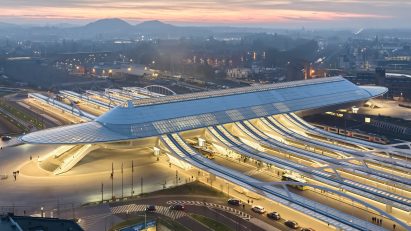 Gare de Mons by Santiago Calatrava