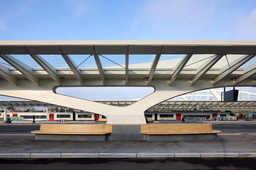 Gare de Mons by Santiago Calatrava