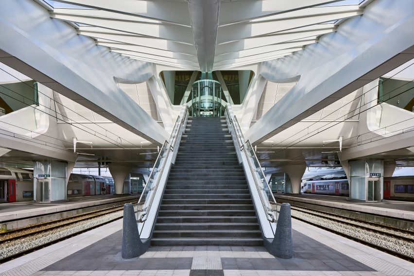 Gare de Mons by Santiago Calatrava