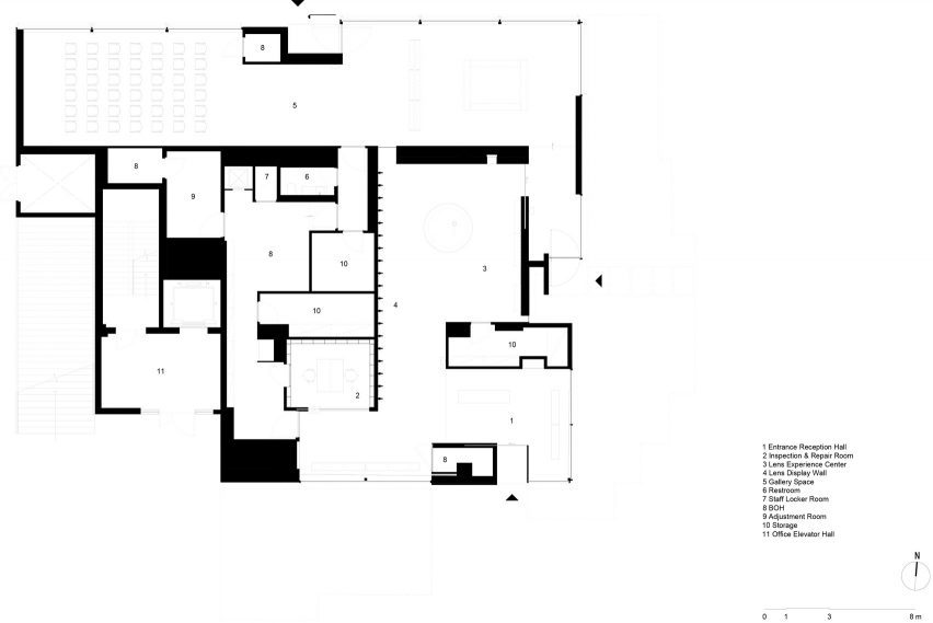 Sigma Space showroom in Shanghai, China designed by Onoaa Studio