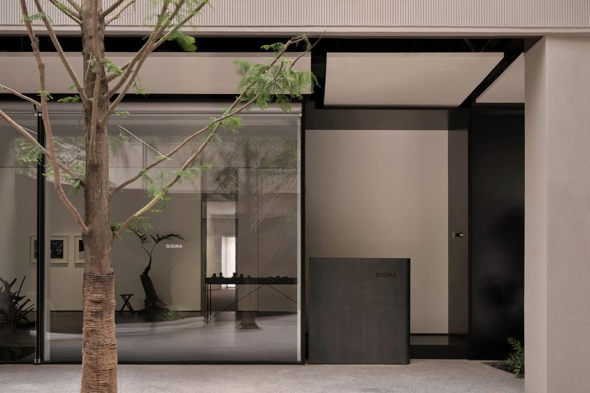 Sigma Space showroom in Shanghai, China designed by Onoaa Studio