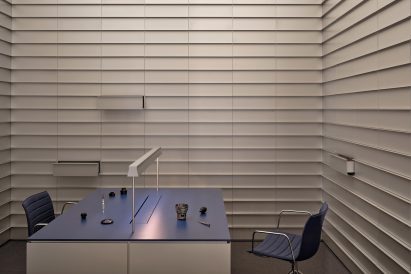 Sigma Space showroom in Shanghai, China designed by Onoaa Studio