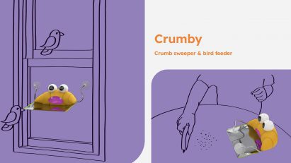 an image of a crumb sweeper design