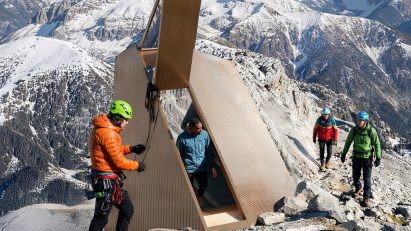 Alpine bivouac by Carlo Ratti and Salone del Mobile