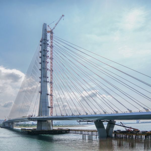 Danjiang Bridge in Taiwan by Zaha Hadid Architects