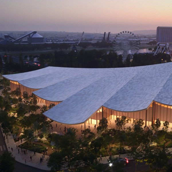 The Sail congress centre in Normandy by BIG