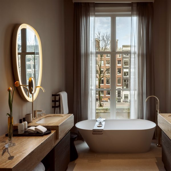 Interior furnishings at Rosewood Amsterdam by Viriato