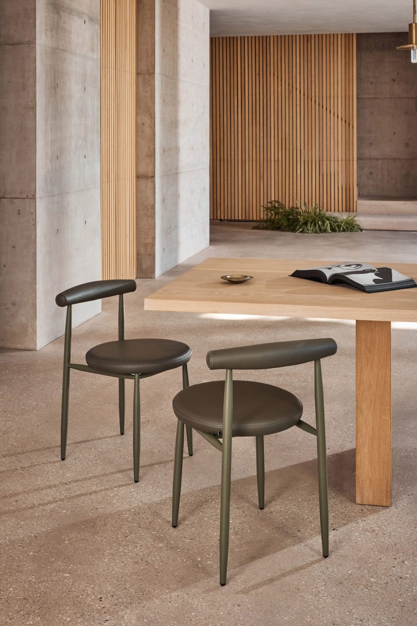 Swage chair collection by Angus Easthope for Design By Them