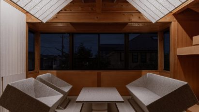 Tokyo office with paper details