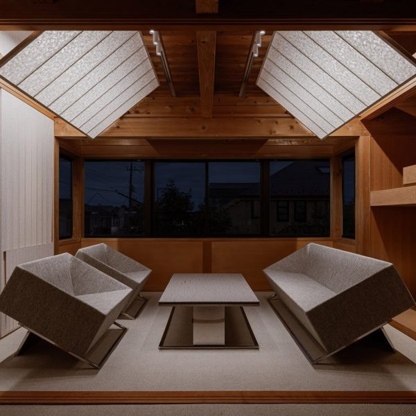Tokyo office with paper details