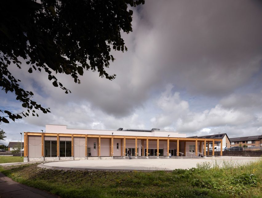 Exterior of Take A Bow arts centre Kilmarnock