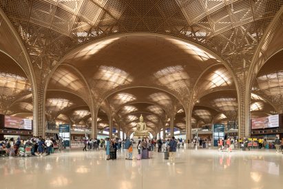 Terminal building in Cambodia by Foster + Partners