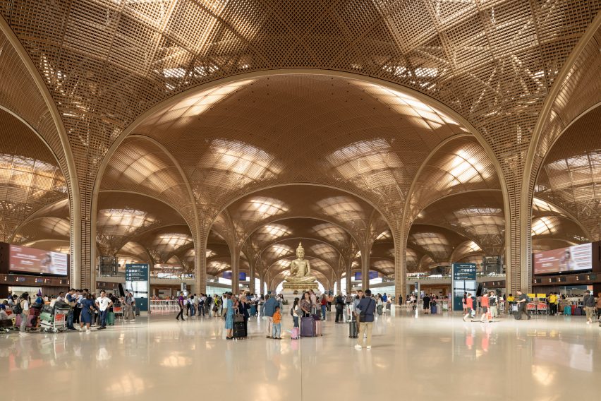 Terminal building in Cambodia by Foster + Partners