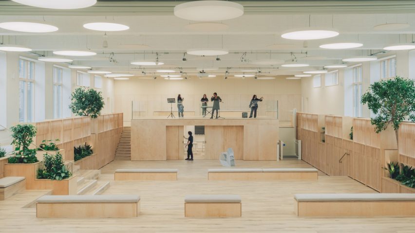The Pool retrofit Walthamstow Forest College