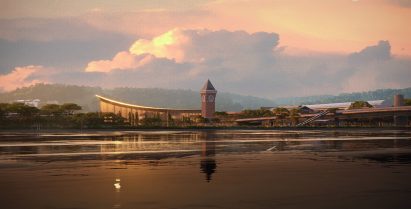 The Sail congress centre by BIG