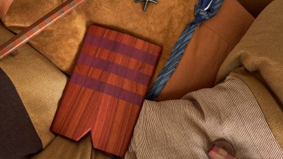 Bankston Architectural uses tactile natural materials to create door hardware