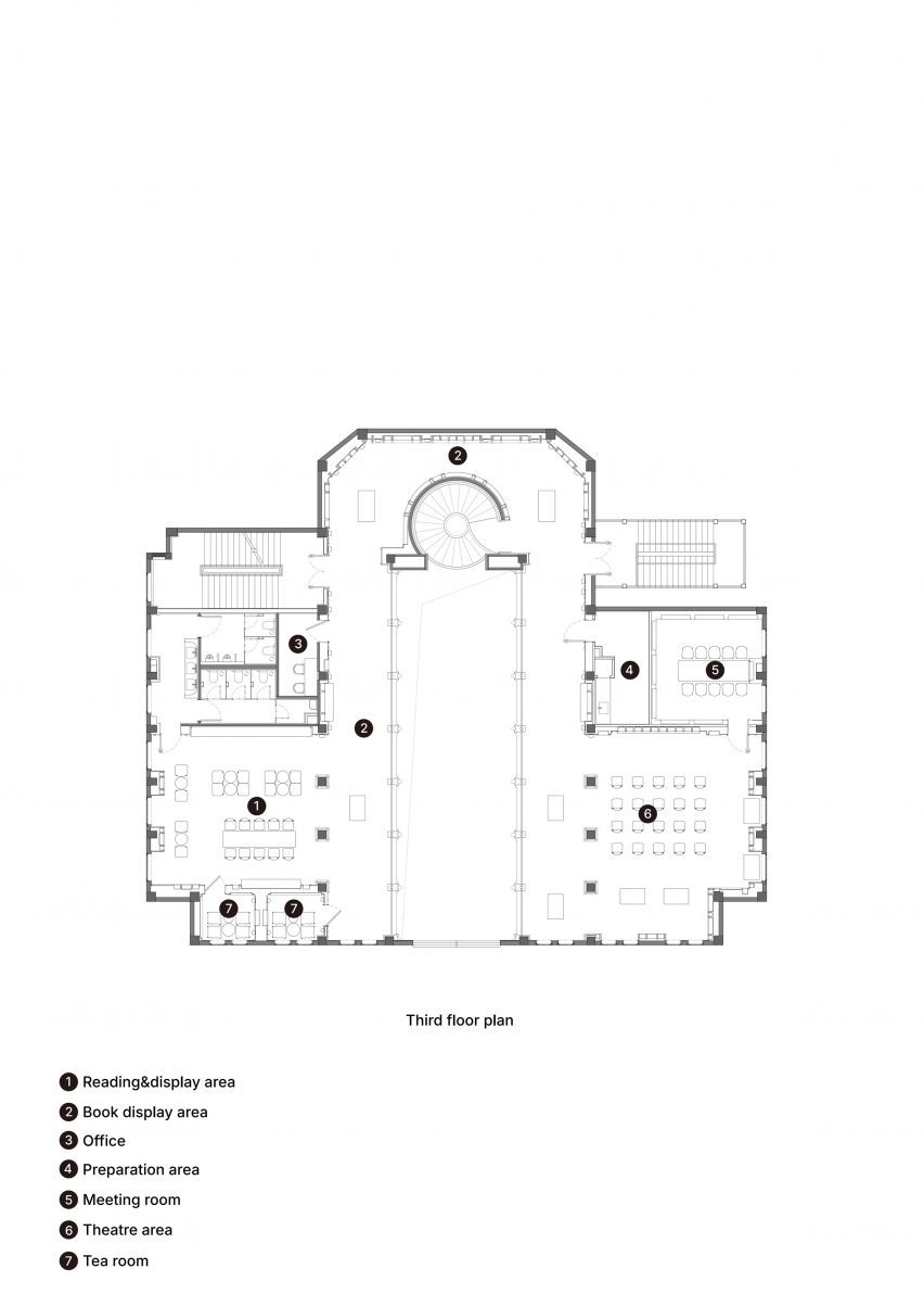 Third floor plan