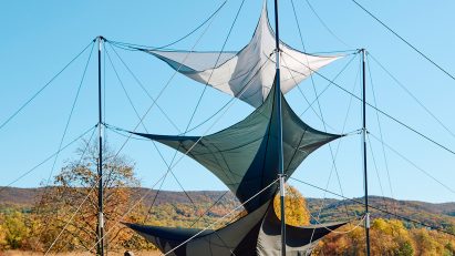 North Face installation