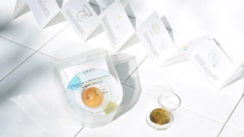 Urify is a toilet-cleaning tablet that helps diagnose kidney disease