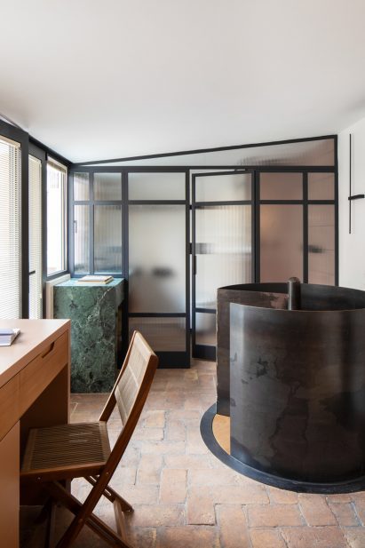 Guest room in RA House by StudioTamat