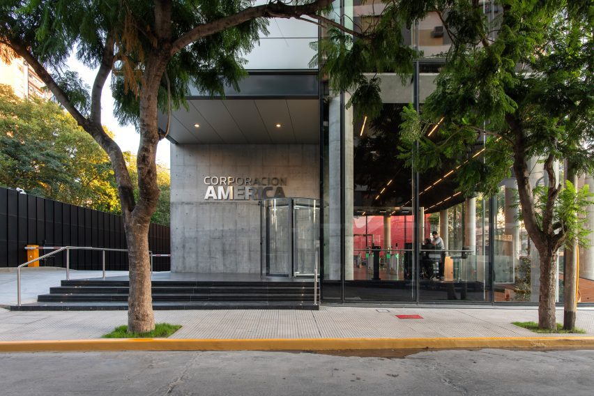 Corporación América headquarters in Argentina