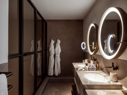 Interior of the Rosewood Amsterdam