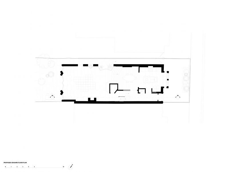W House ground floor plans