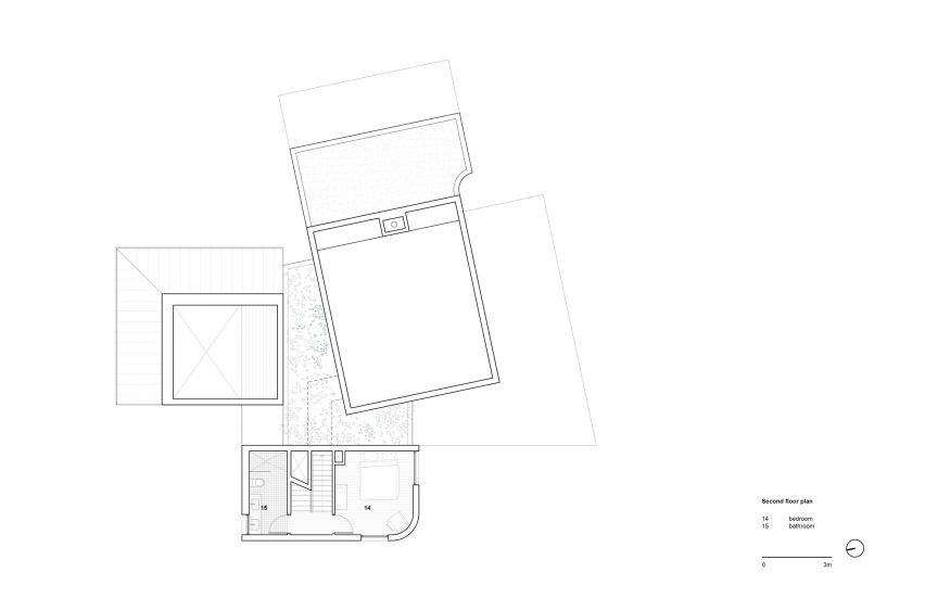 Plan of Waterhouse by Oyama and Julia Manaćas Architecte