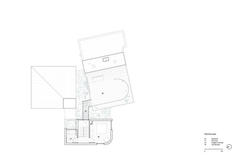 Plan of Waterhouse by Oyama and Julia Manaćas Architecte