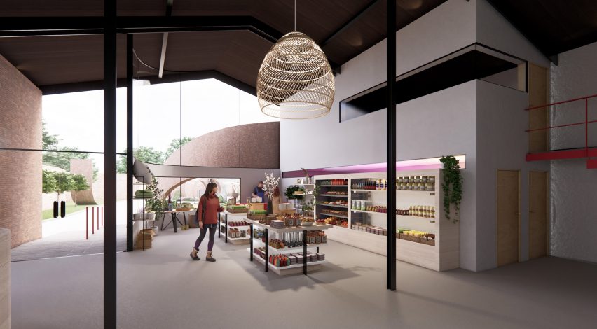 a visualisation of a shop