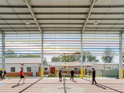 New sports court by WHDA